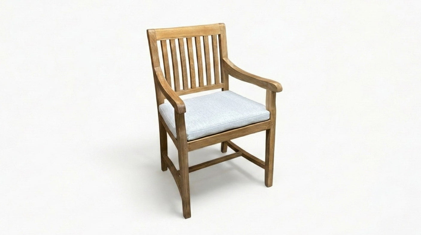Teak Garden Chair Mallorca – Solid Teak with Premium Cushion