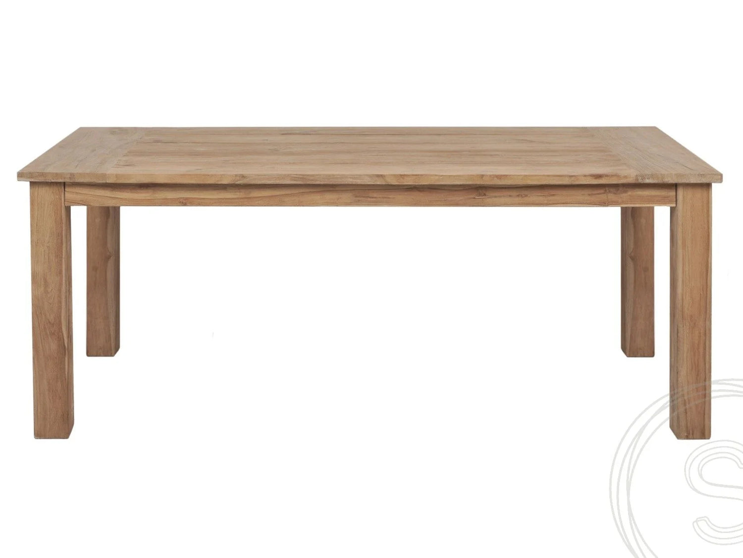 Teak garden table 120 x 80