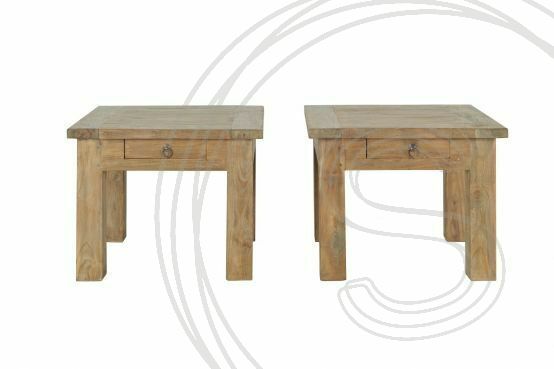 Teak coffee table 60x60