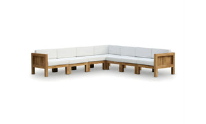 Teak Lounge Middle Module Algarve