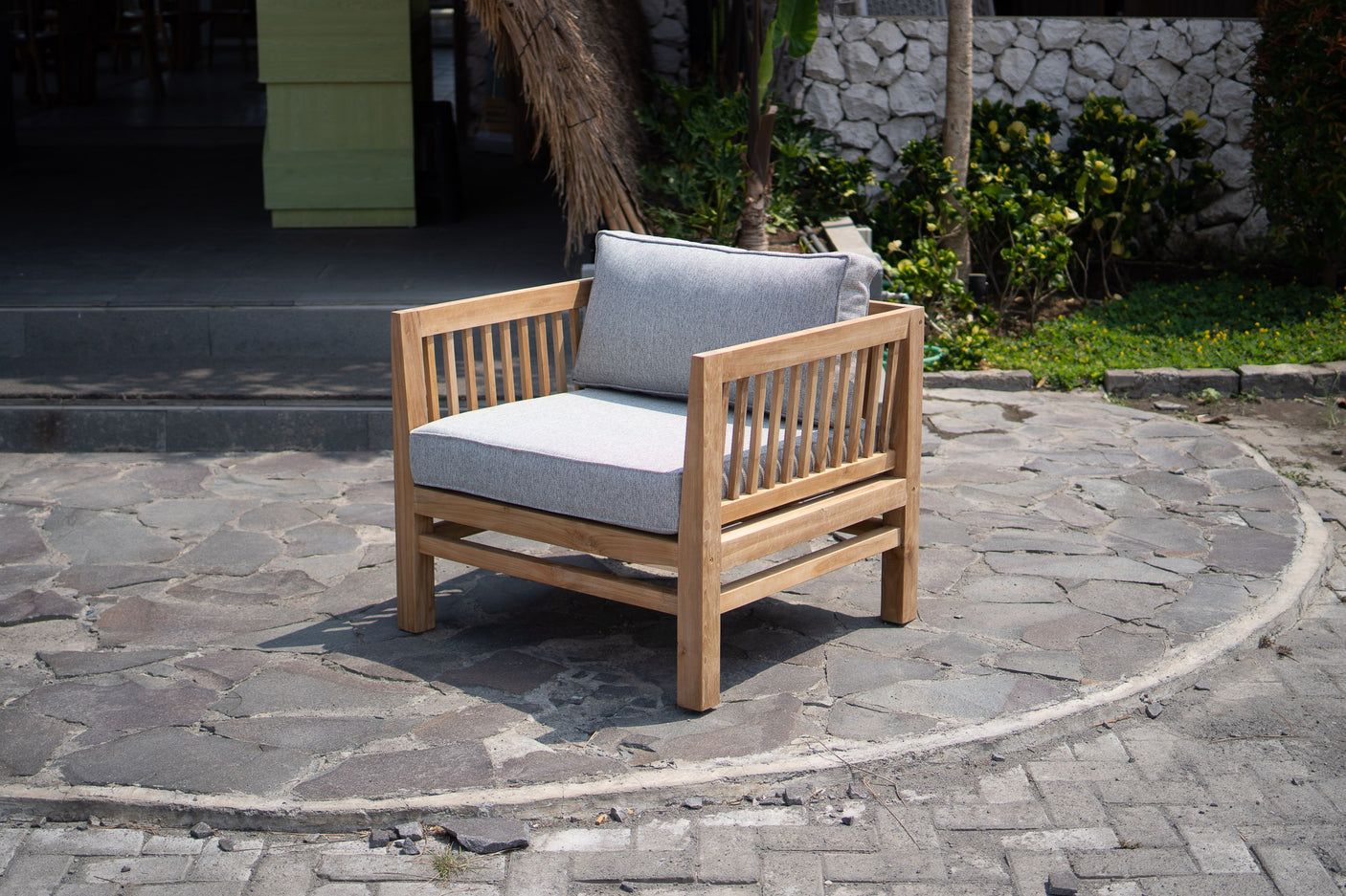 Teak Lounge Chair Ibiza 84 cm