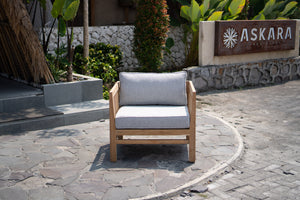 Teak Lounge Chair Ibiza 84 cm
