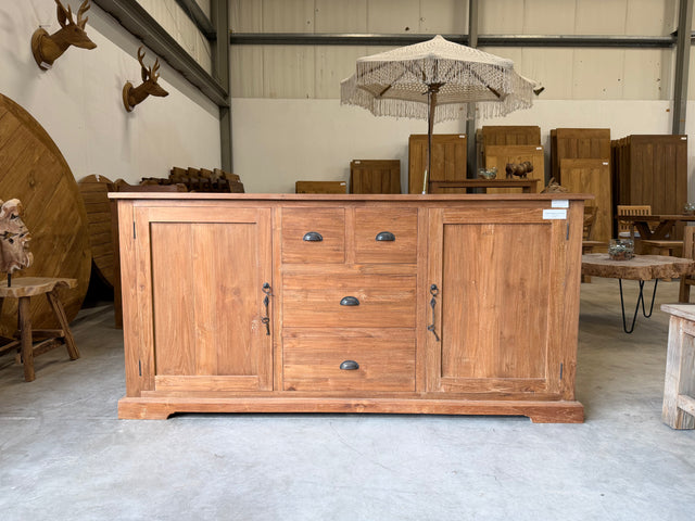 Teak dressoir - 180x90x50cm