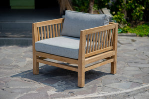 Teak Lounge Chair Ibiza 84 cm
