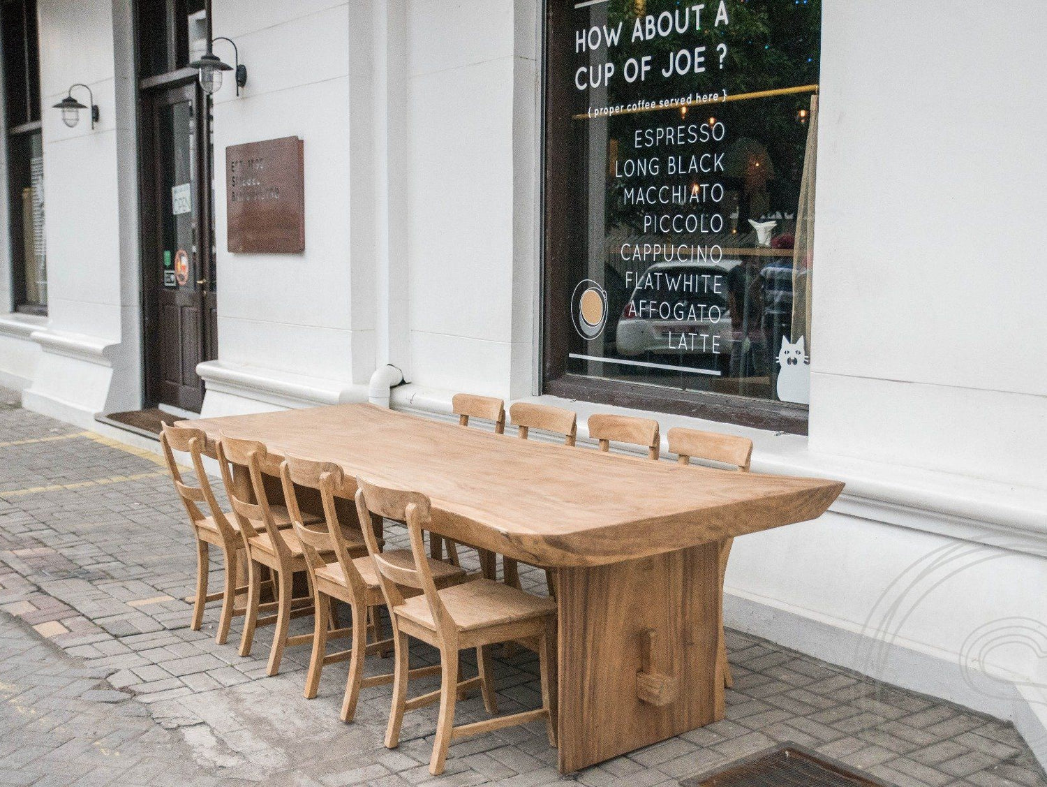 Boomstamtafel +/ - 300cm - Souren Meubels