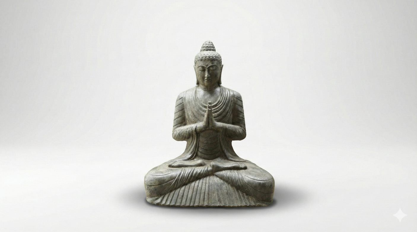 Large Buddha Statue – Handcrafted Sculpture from Indonesia