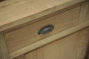 Teak shop cabinet 160cm