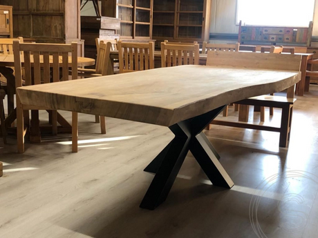 Live edge dining table suar 2,5 meter