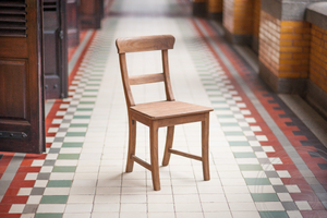 Teak table extendable 200-250-300x100 + 12 chairs
