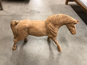Teak horse 