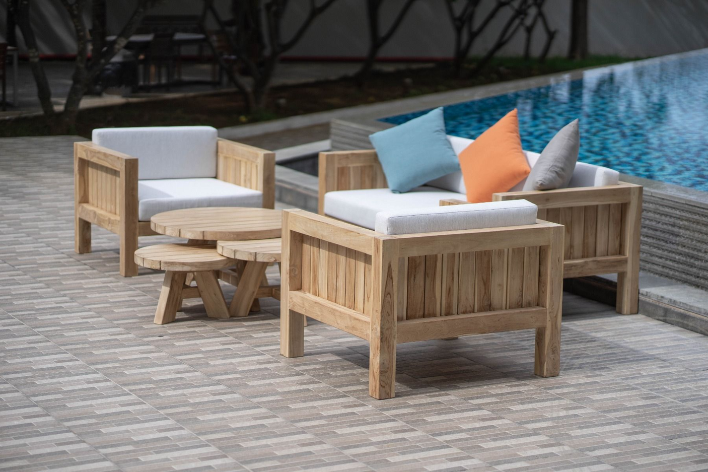 Loungeset Algarve Chairs Bench Coffeetables