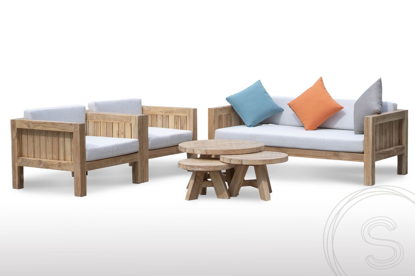 Loungeset Algarve Chairs Bench Coffeetables