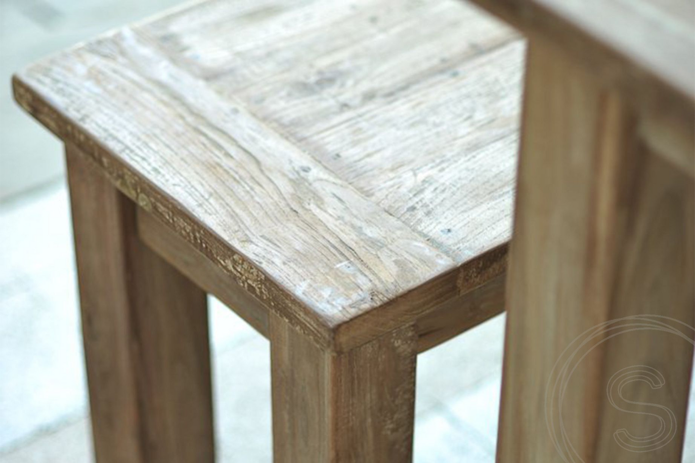 Teak bench 160cm rustic