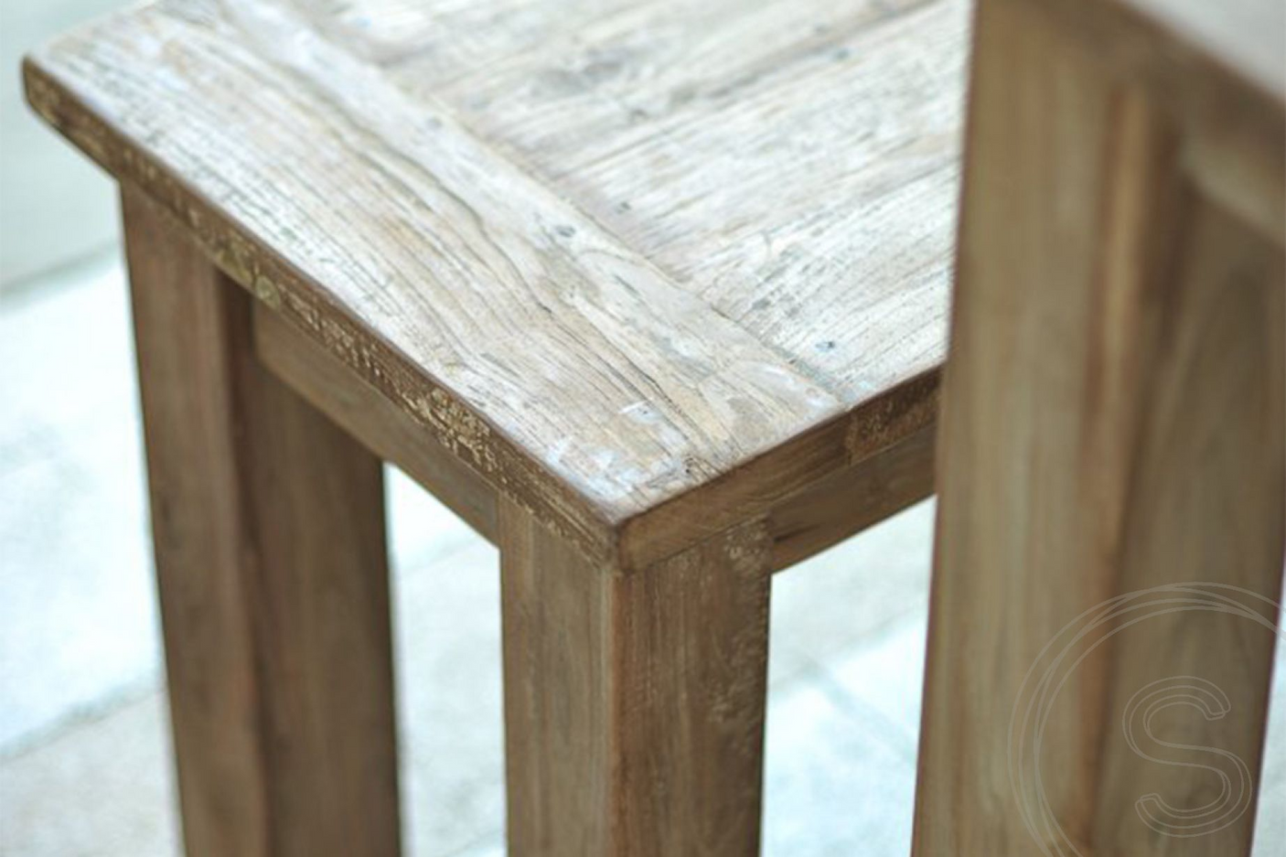 Teak bench 180cm rustic