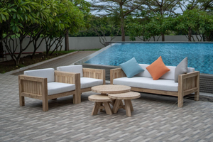 Loungeset Algarve Chairs Bench Coffeetables