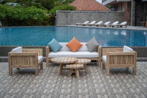 Loungeset Algarve Chairs Bench Coffeetables