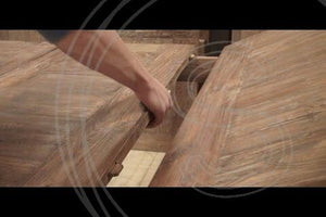 Teak table extension 180-230-280x100