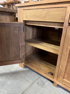 Teak sideboard - 130x50x90cm