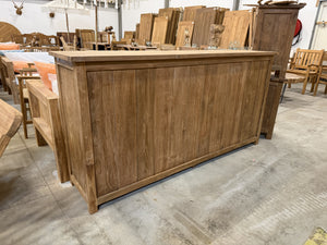 Teak storage chest - 190x42x98cm