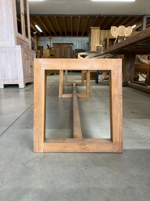 Teak bench - 280x40x45cm