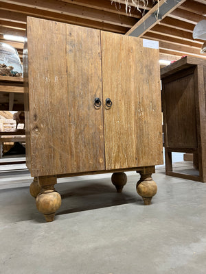 Teak cabinet 2 doors - 60x41x80cm