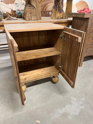 Teak cabinet 2 doors - 60x41x80cm