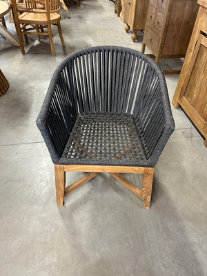 Rope chair thick leg - 57x56x77cm