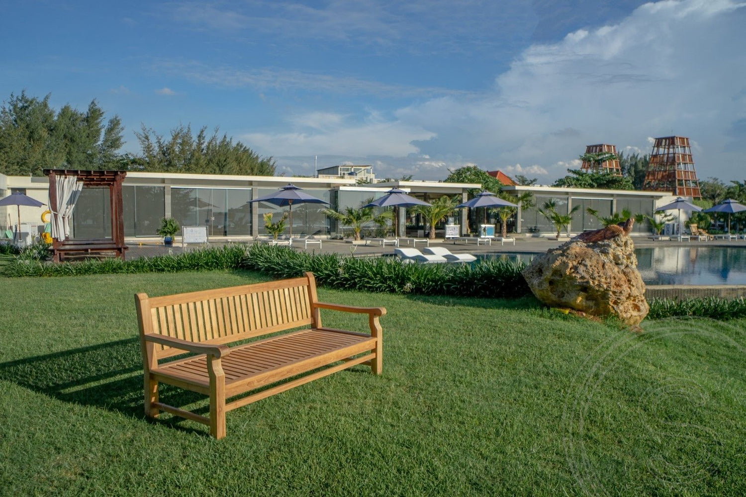 Mammoet loungebank 200cm - Souren Meubels