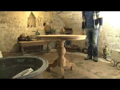 Teak table round 140cm