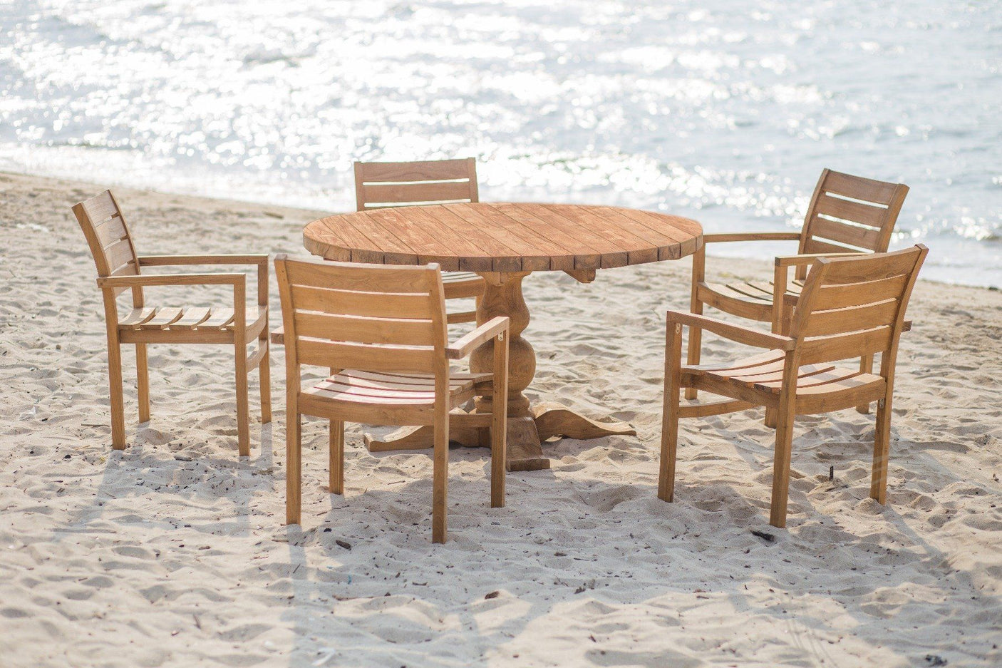 Round garden table 140cm Classic