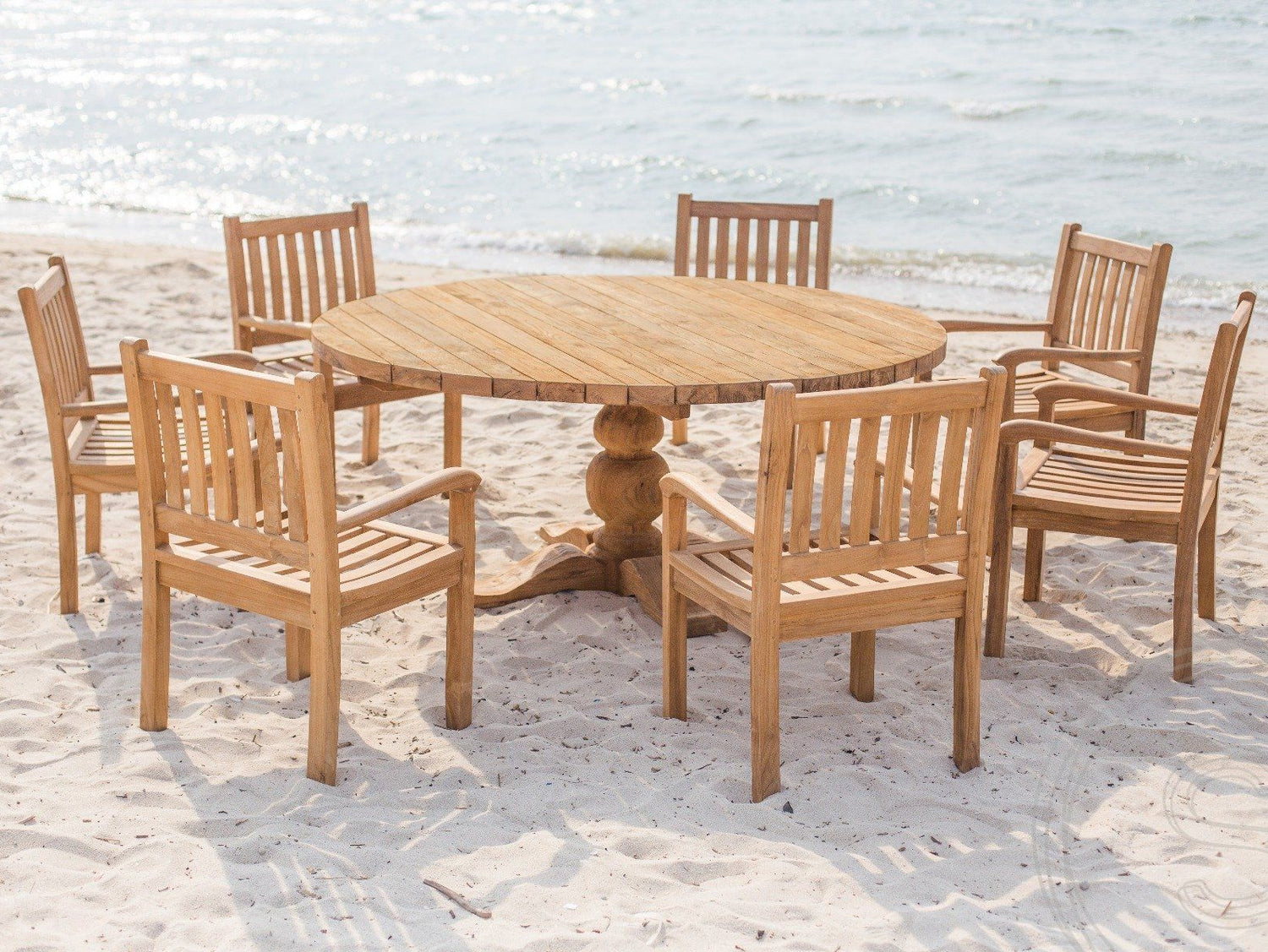 Round garden table 180cm Classic