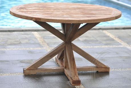 Round garden table 180cm Cross