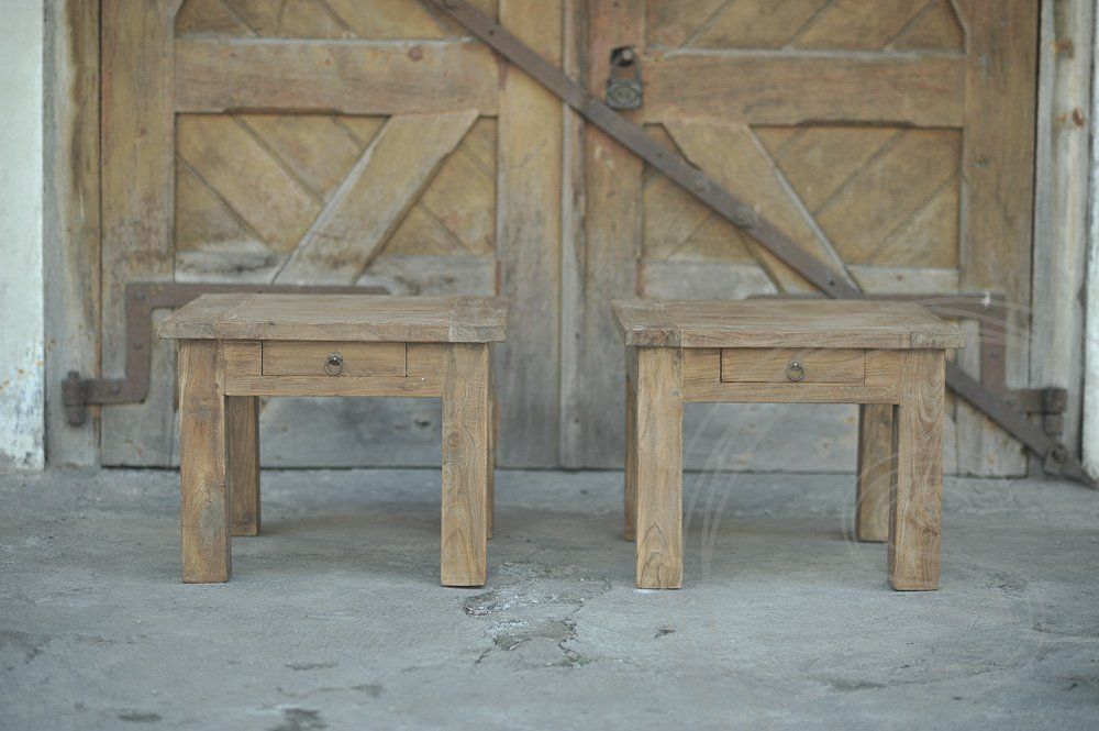 Teak coffee table 60x60