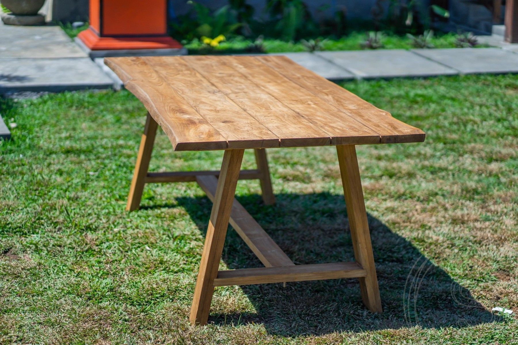 Teak garden table Java 200 x 100 – Souren Meubels