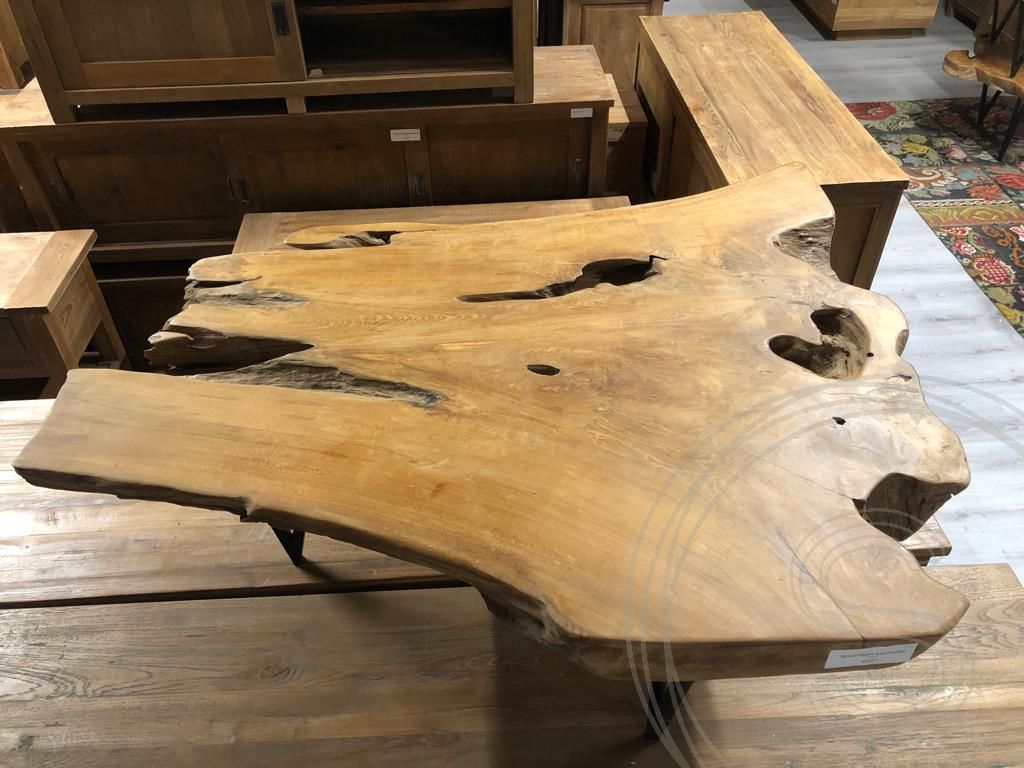 Coffee table tree trunk 5