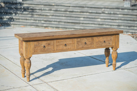 Teak Side Table Reclaimed