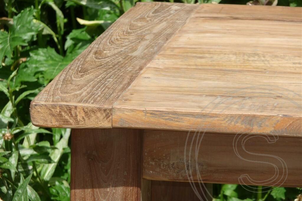 Rustic Teak Table Color Teak table 300 x 120 rustic – Souren Meubels