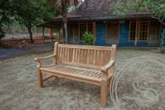 Teak garden bench 130cm Mammoth