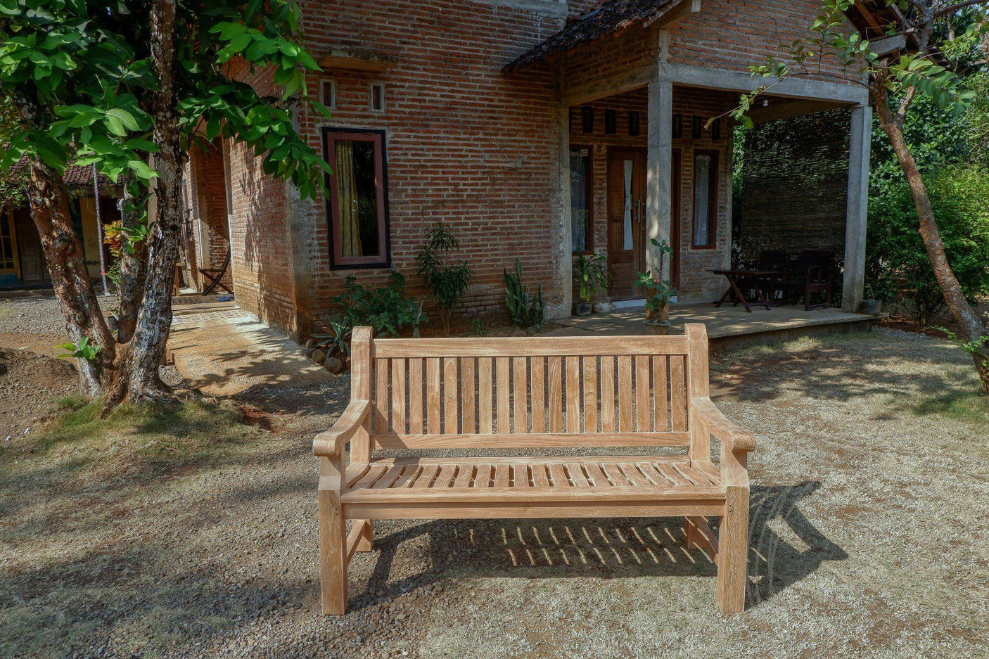 Teak garden bench 150cm Mammoth