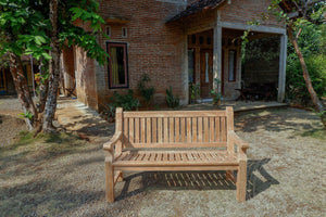 Teak garden bench 150cm Mammoth