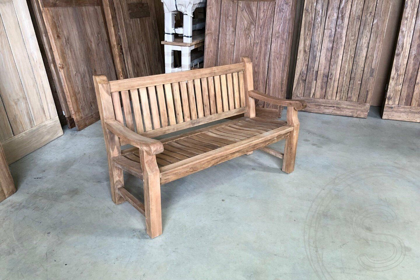 Teak garden bench 150cm Mammoth