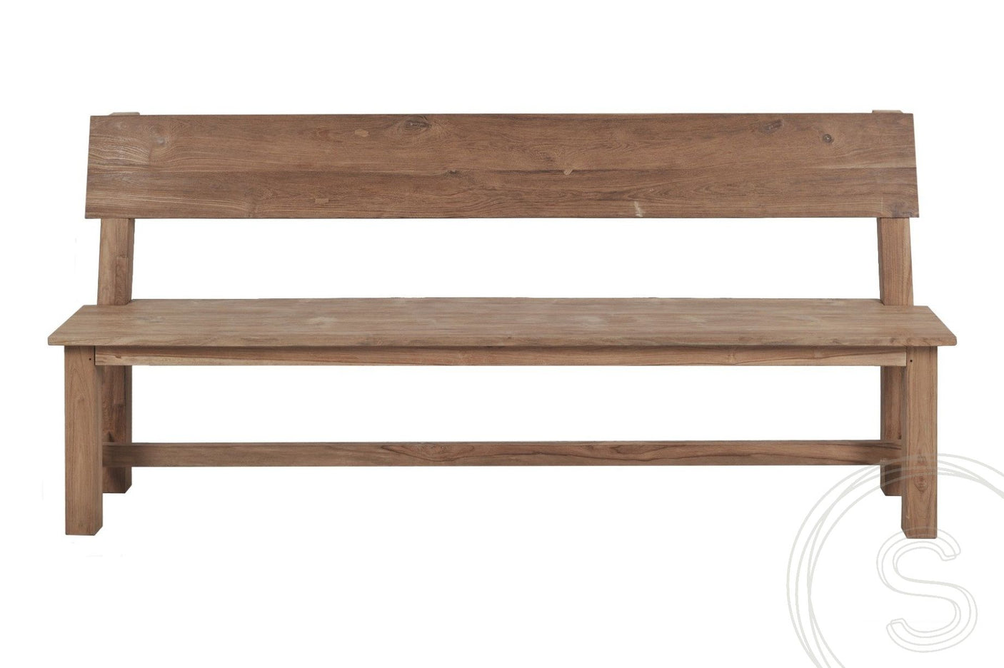 Teak bench 160cm Sandaran