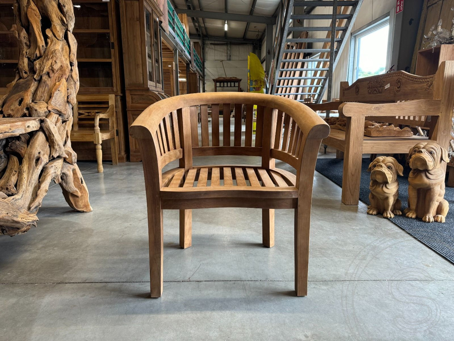 Teak garden chair Banana XL