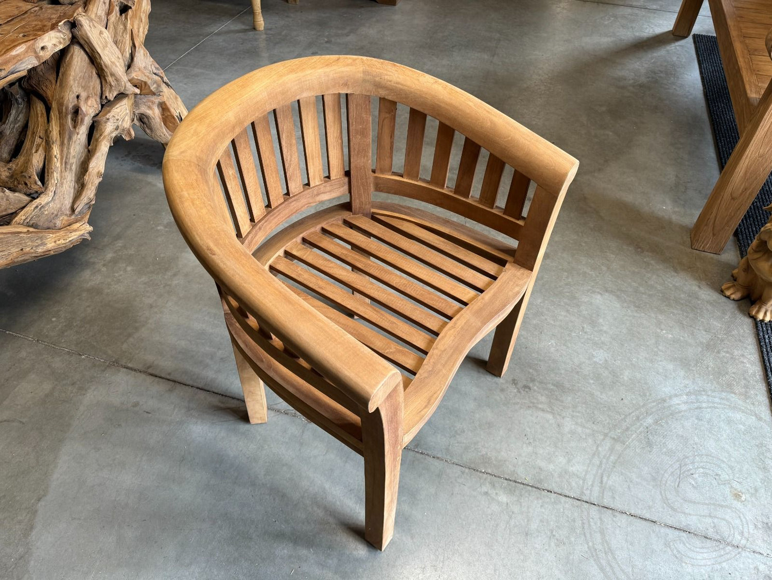 Teak garden chair Banana XL