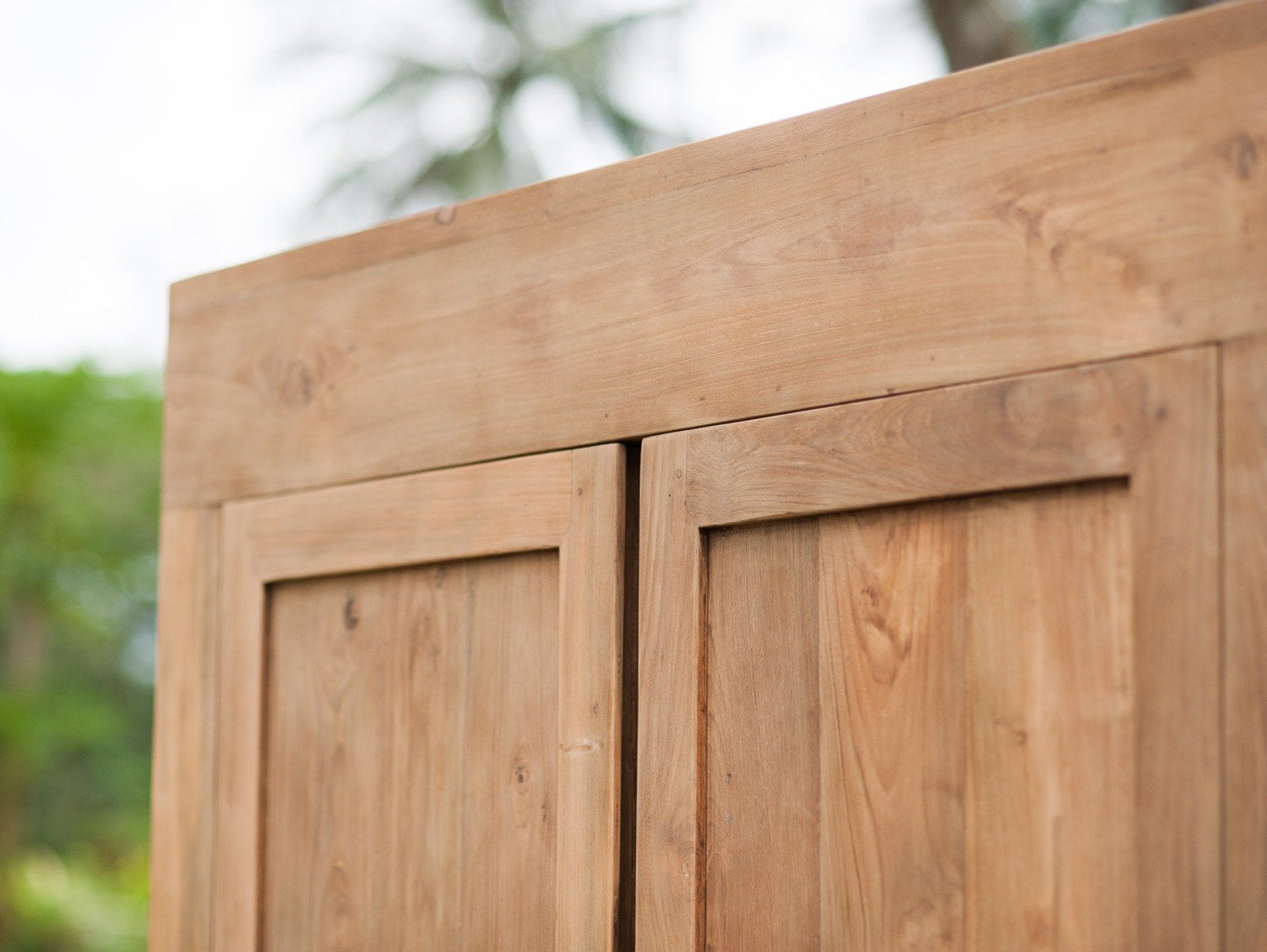 Teak kast 130cm - Souren Meubels