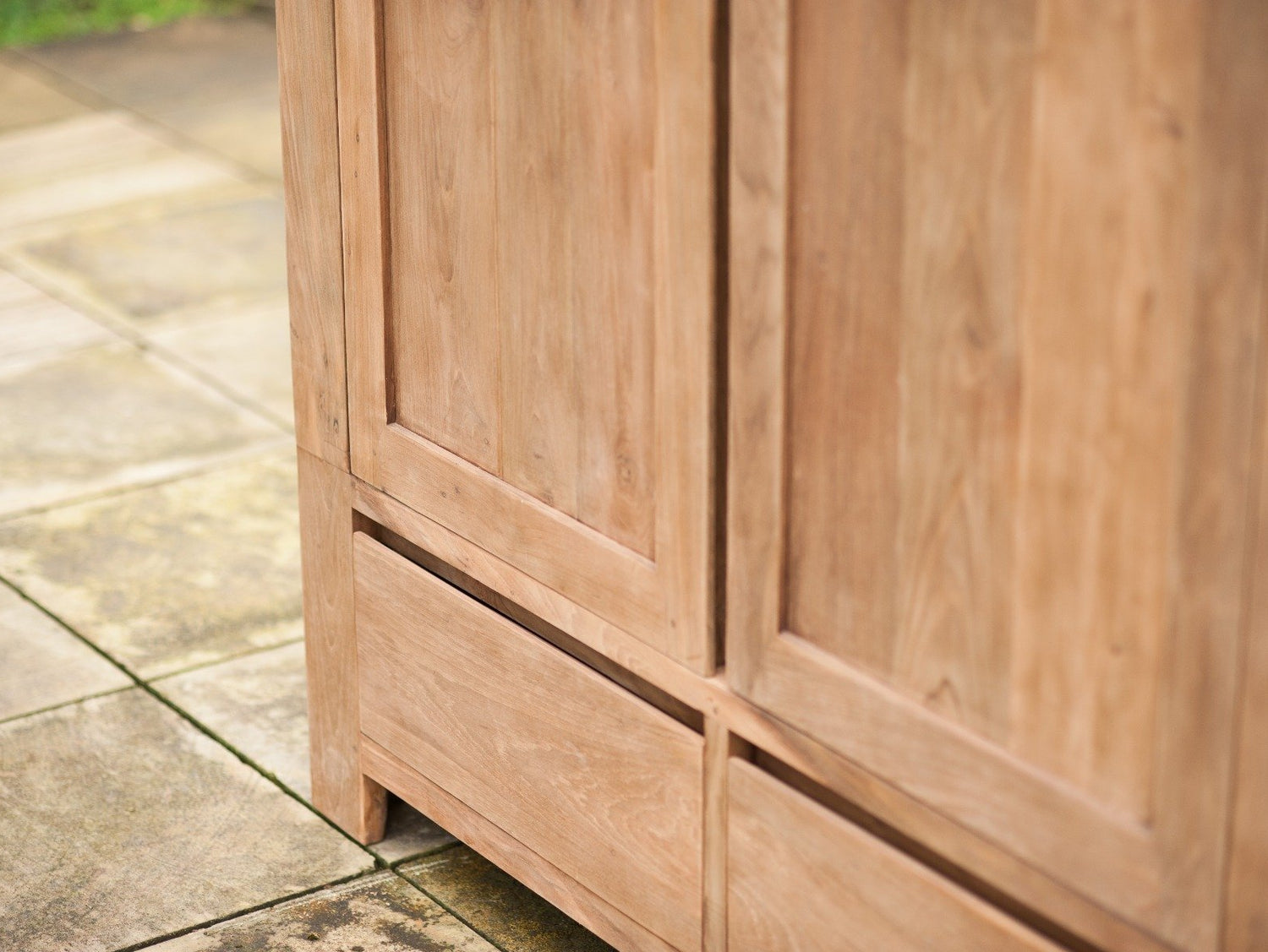 Teak kast 130cm - Souren Meubels