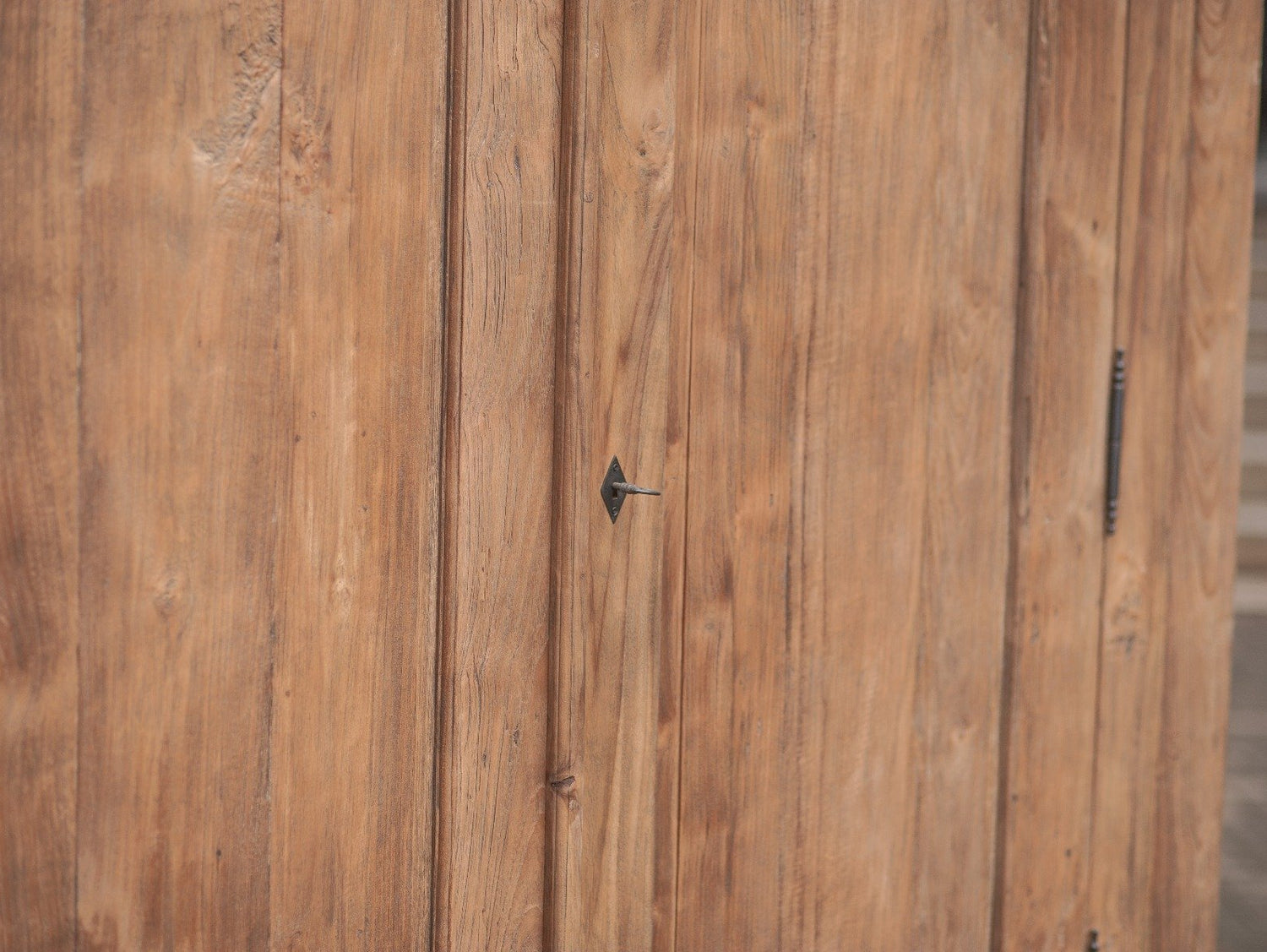 Teak kast 170cm oud hout XL - Souren Meubels