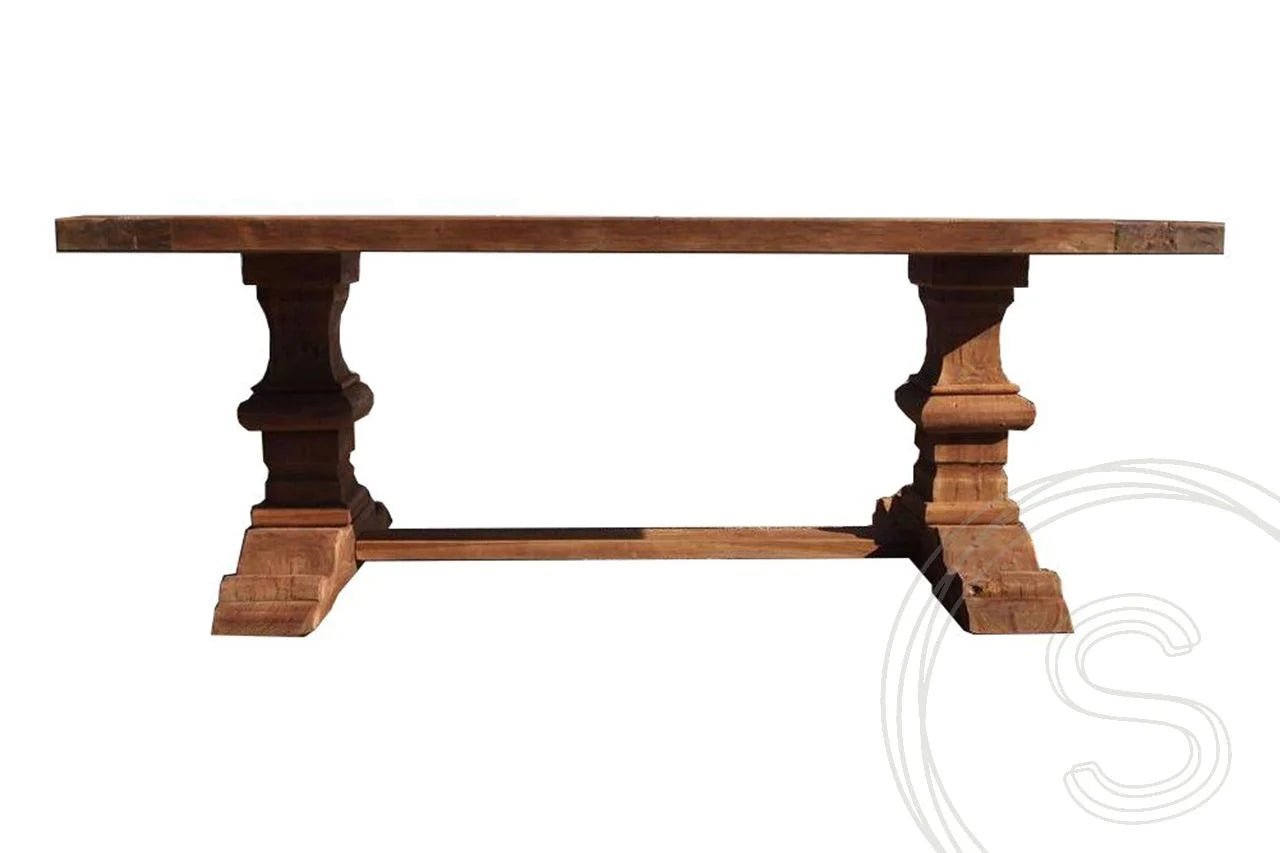 Teak kloostertafel 180x90 - Souren Meubels