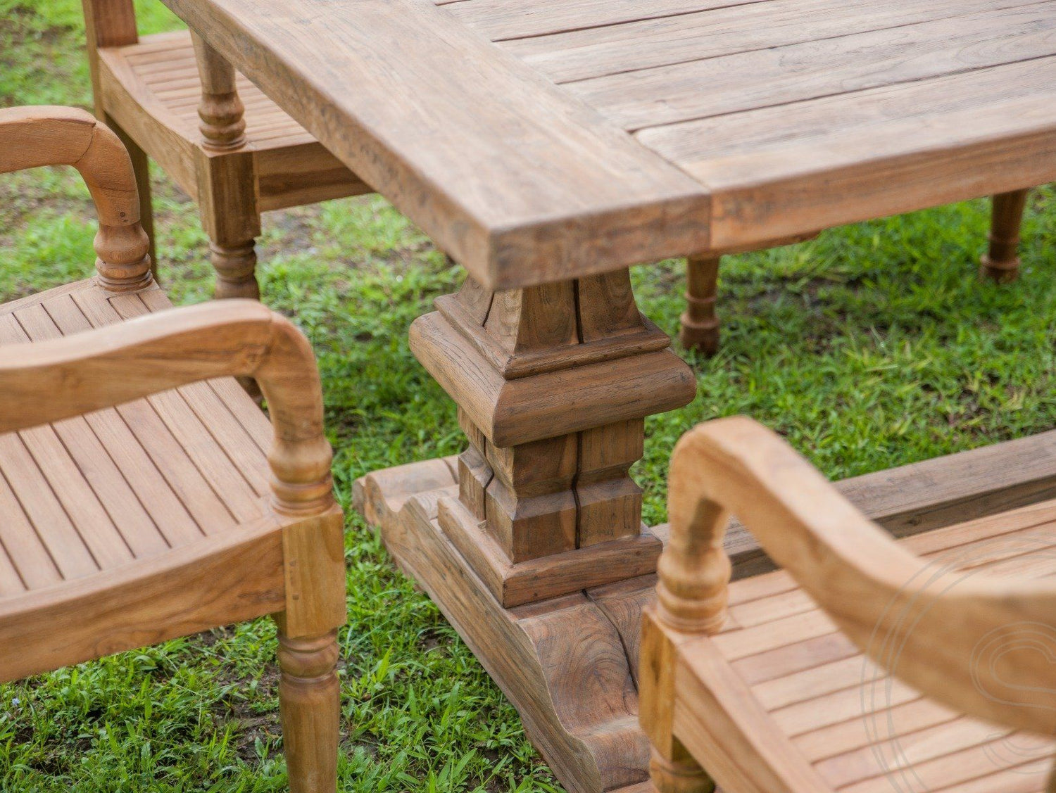 Klooster tuintafel 300 x 100 - Souren Meubels