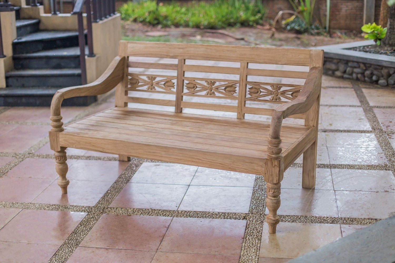 Lounge stationsbank 160cm XL - Souren Meubels